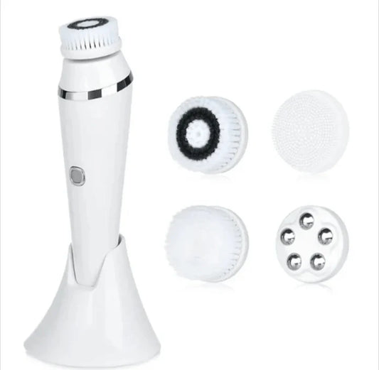 4 In 1 Rechargeable Handheld Facial Cleansing Brush