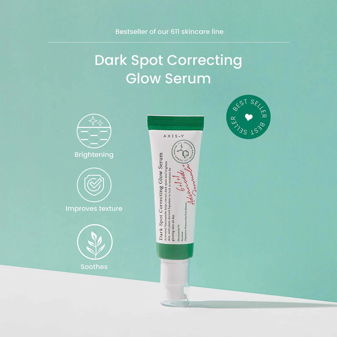 AXIS-Y dark correcting spots viral glow serum