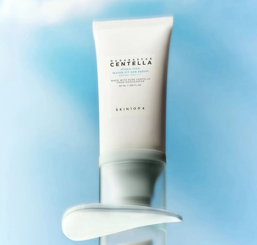 SKIN1004 Centella Water-Fit Sun Serum - Lightweight Moisturizing SPF Glow