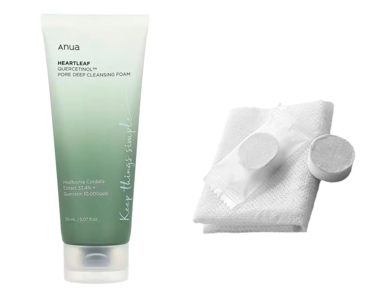 Anua Heartleaf Quercetinol Pore Deep Cleansing Foam